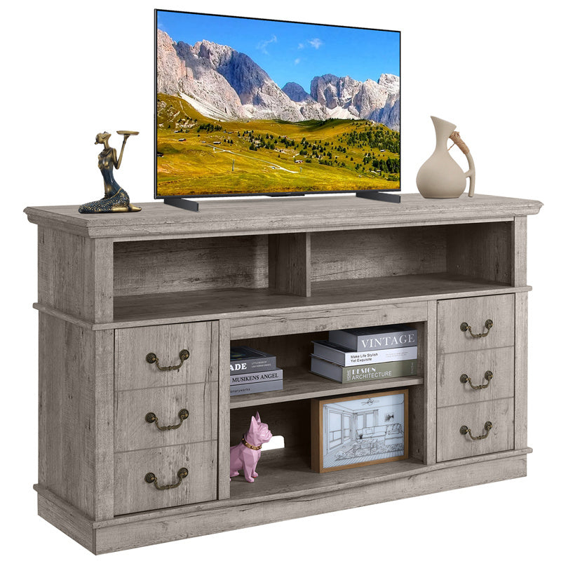 Vintage Home Wooden Entertainment Center for up to 60