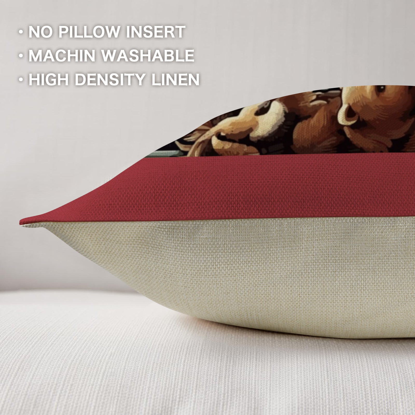 Santa with Baby Jesus Pillow Cases Custom Pillow Case 18 x 18 inch