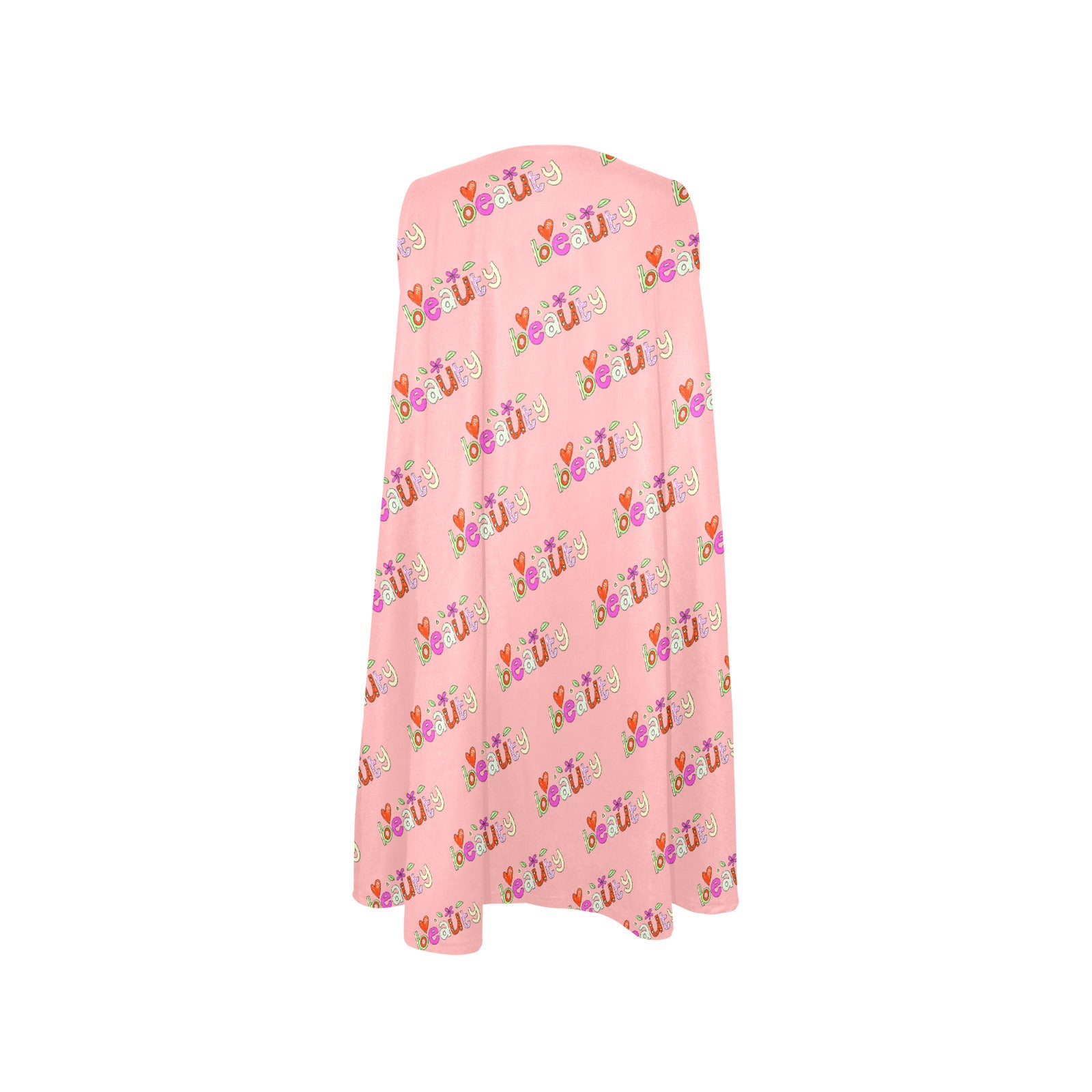 Beauty Sleeveless A-Line Pocket Dress (Model D57)