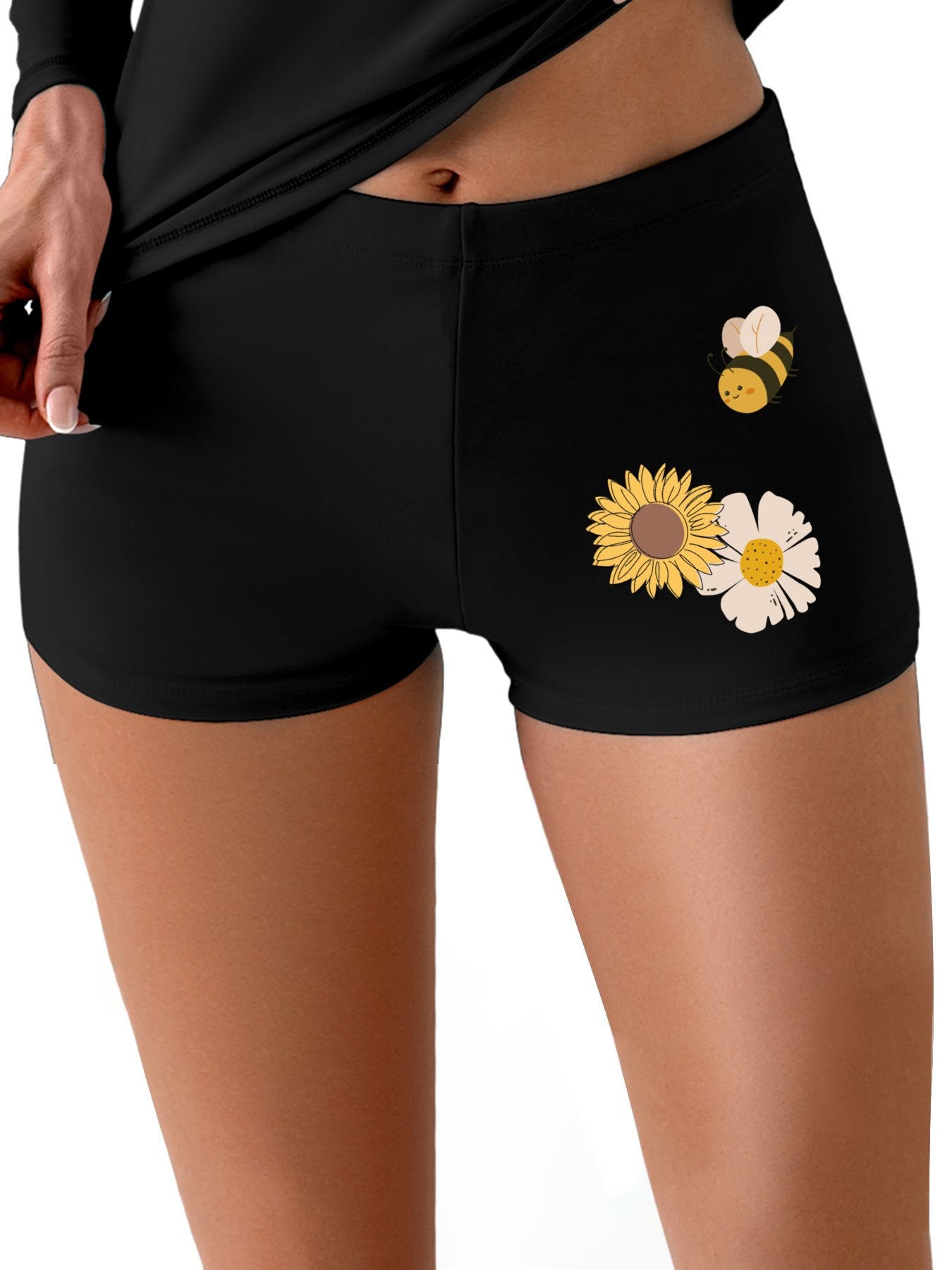 Women's Honey Bee Boxer Brief Boyshorts for Women (Made in USA)
