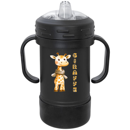 Tall Giraffe Polar Camel 10 oz Sippy Cup