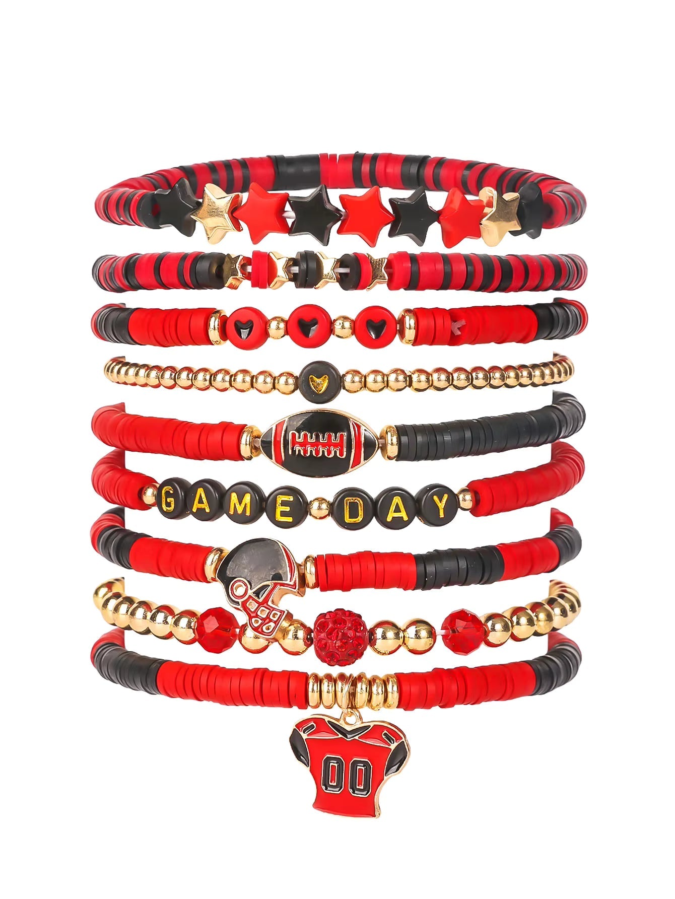 GameDay Sports Stacked Bracelets