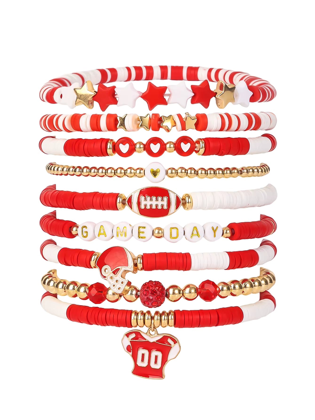 GameDay Sports Stacked Bracelets