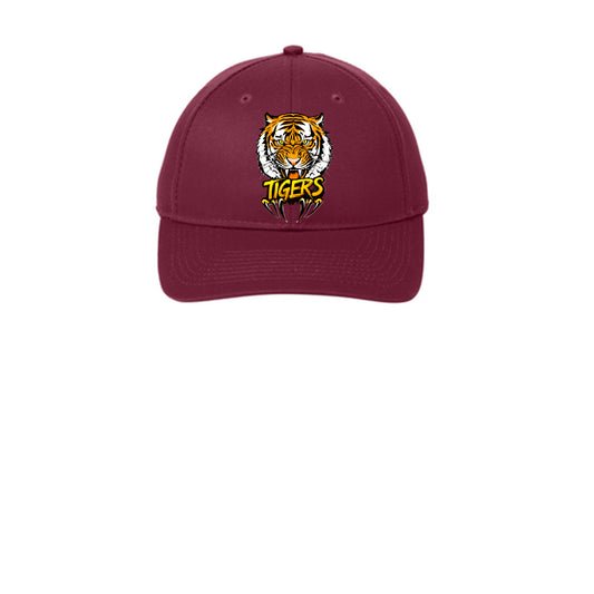 Ferocious Tiger with Claws Port Authority® Easy Care Baseball Cap