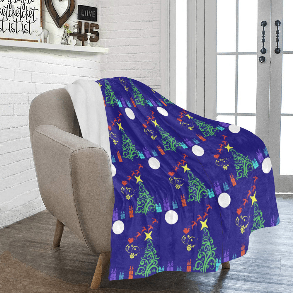 Magical Santa Sleigh Ultra-Soft Micro Fleece Blanket 50