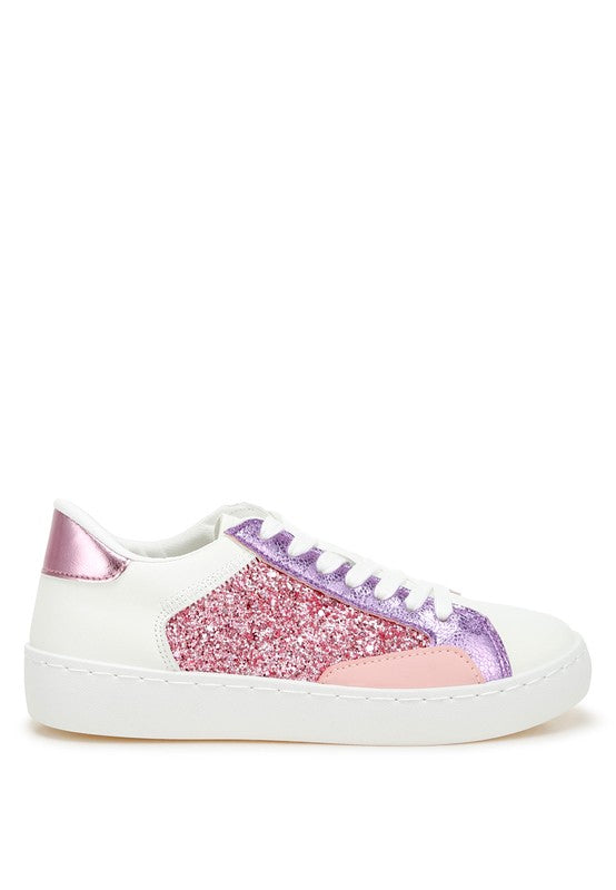 Women's Cosmolight Glitter Faux Leather Sneakers