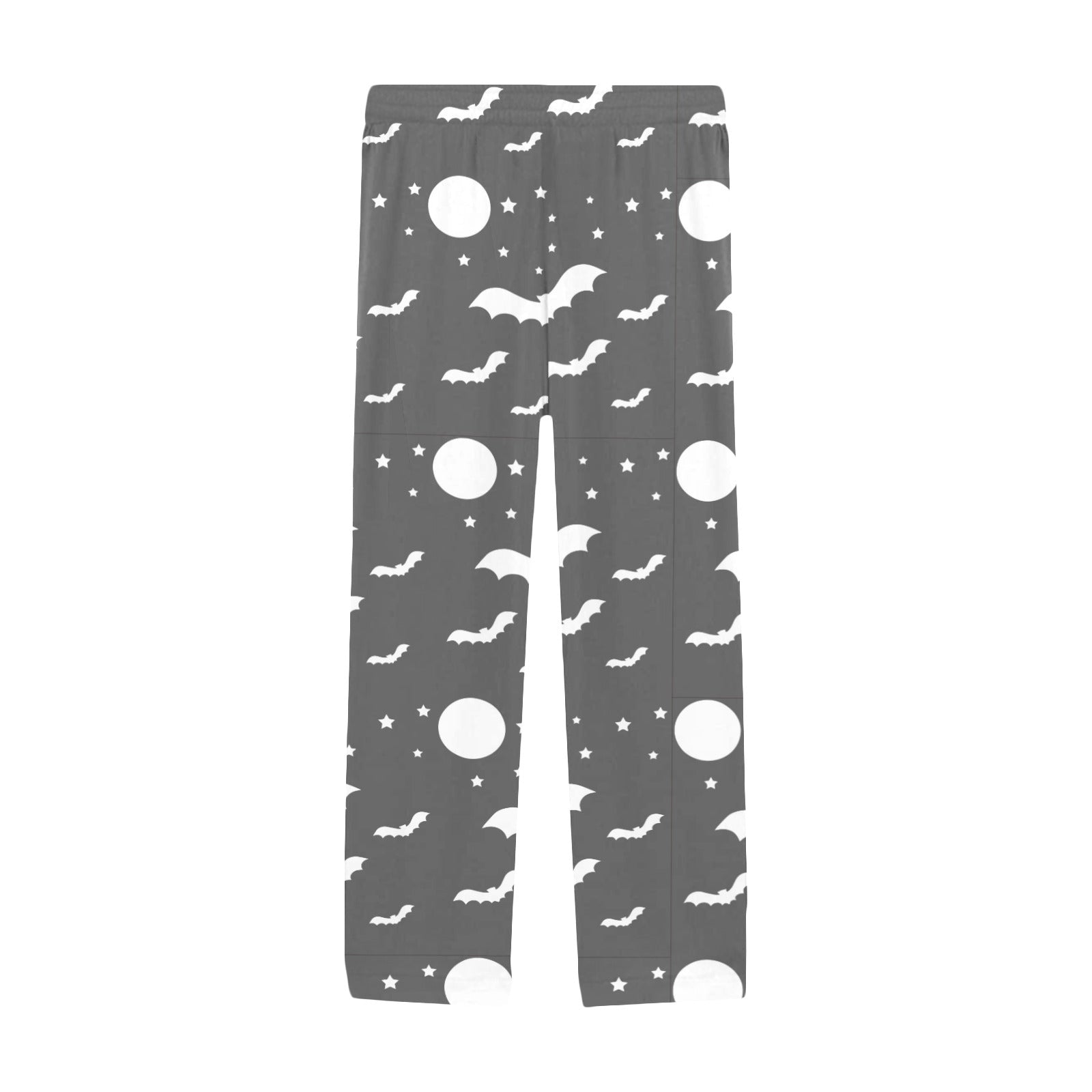Bats with Full Moon Men's Pajama Pants (Made in USA)