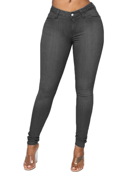 Women's High Waisted Super Stretchy Jeans in Different Colors up to 2XL - Shell Design Boutique