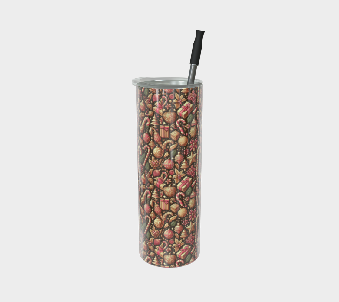 Merry Christmas Candy & Treats 20 oz Tumbler