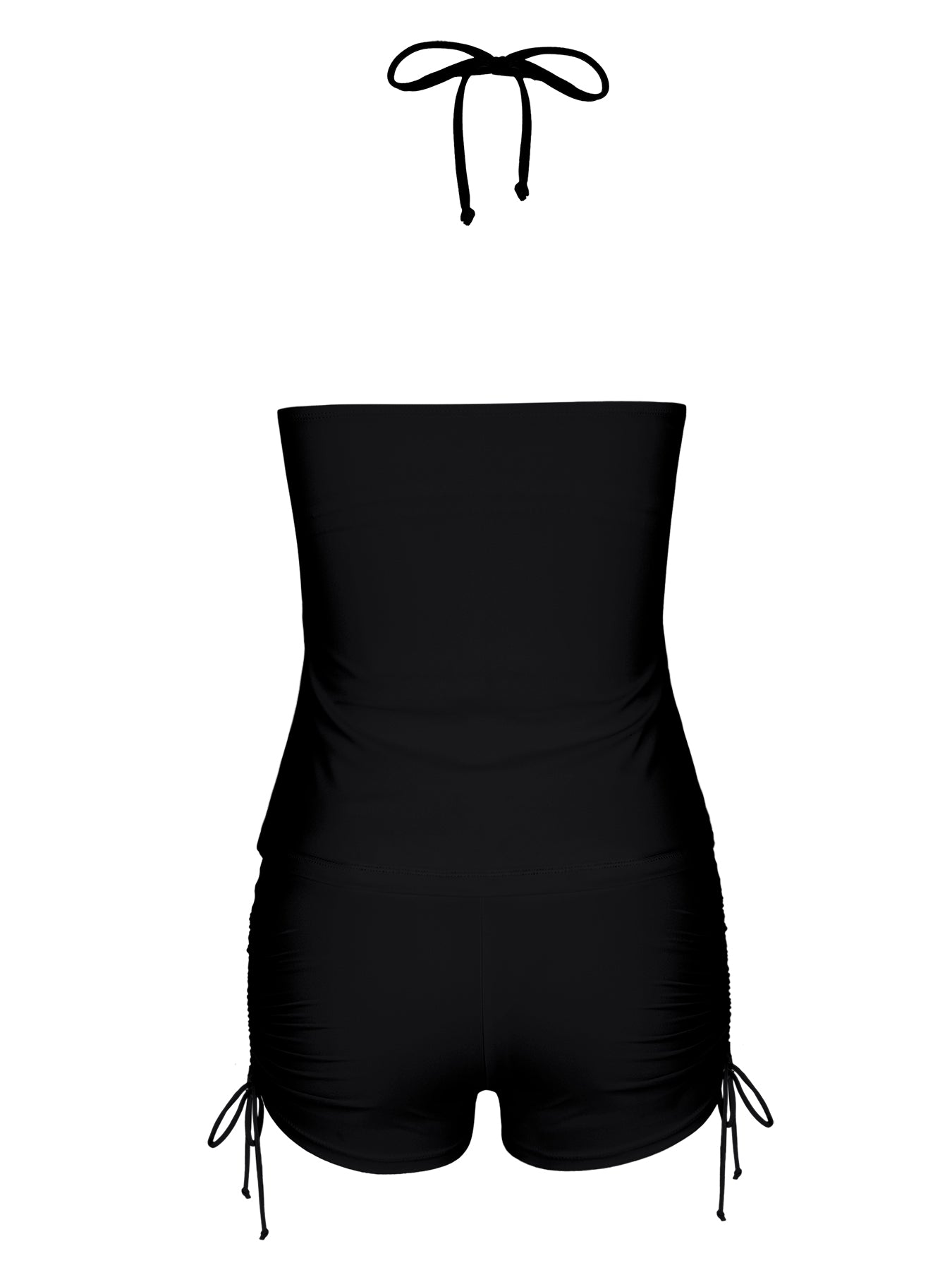 Buckle Up! 4-wheeler Drive Tankini Swimsuits with Shorts for Women