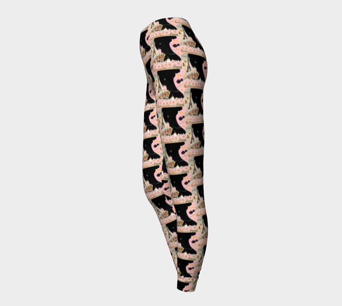 French Fashion Model Printed Leggings