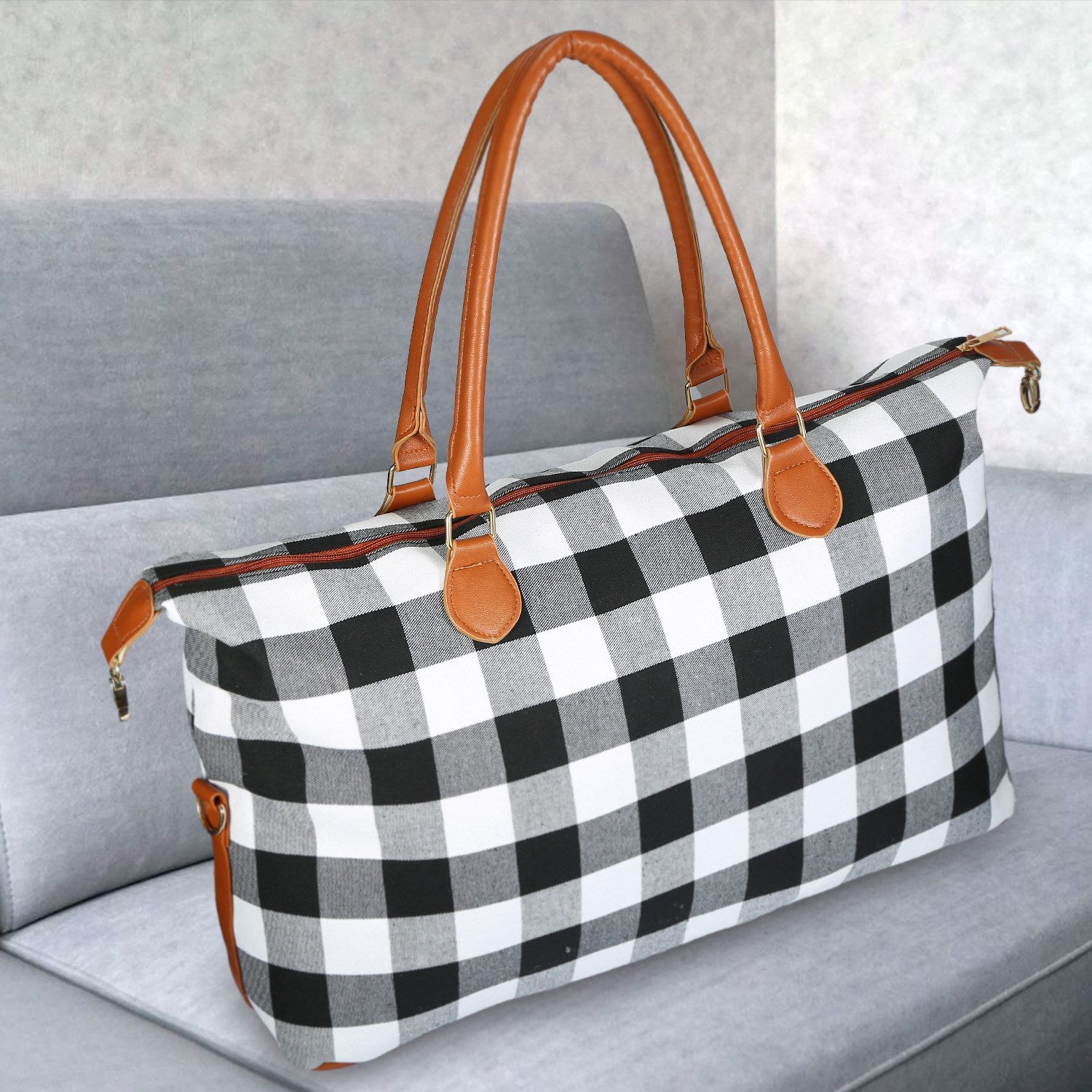 1Pc Women Duffle Bag Travel Luggage Bags Weekend Overnight Bag Tote Bags Shoulder Handle Bags Portable Diaper Bag