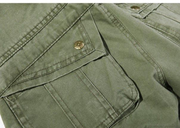 Men's Multi-pocket Cargo Pants without Belt