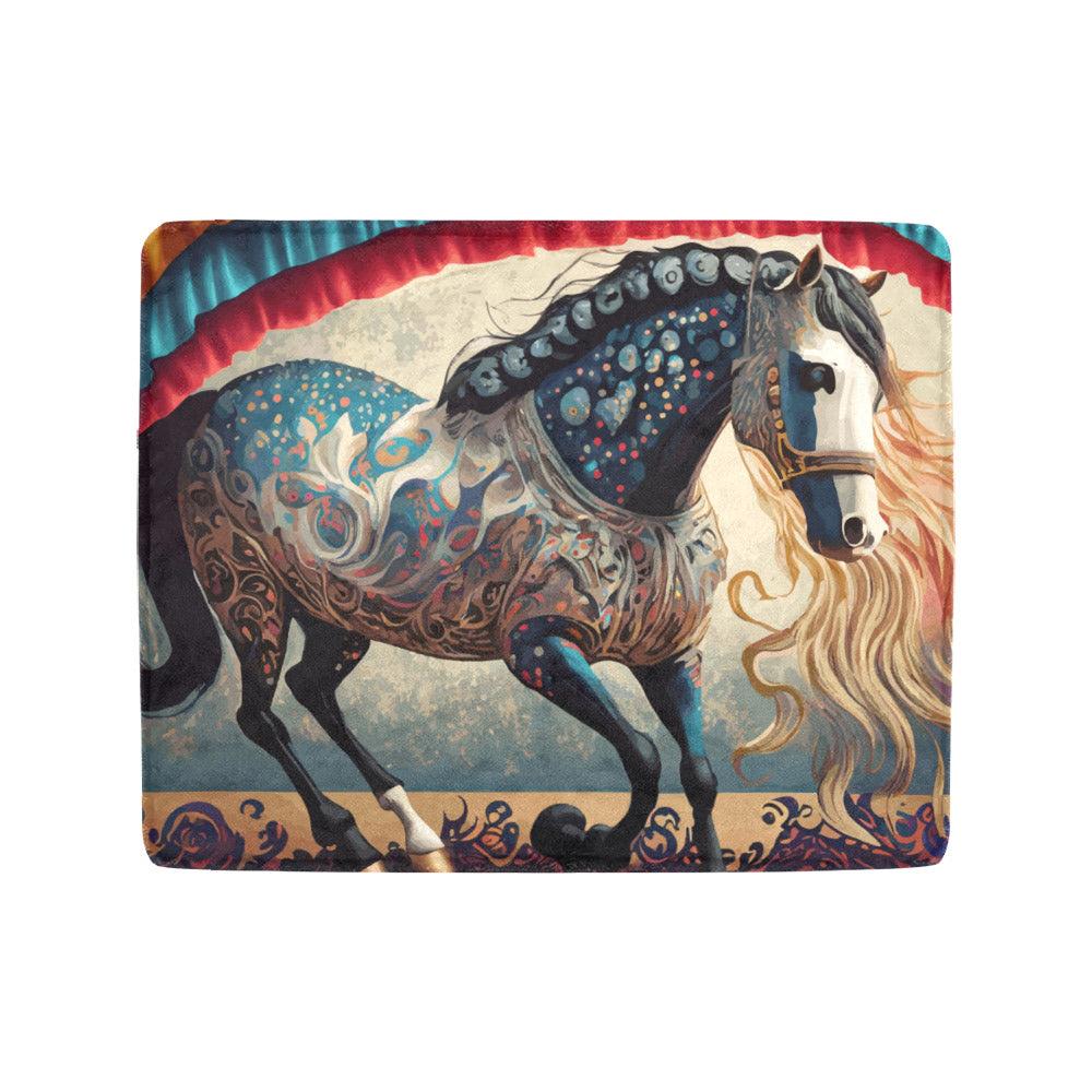 Bejeweled Horse Ultra-Soft Micro Fleece Blanket 40