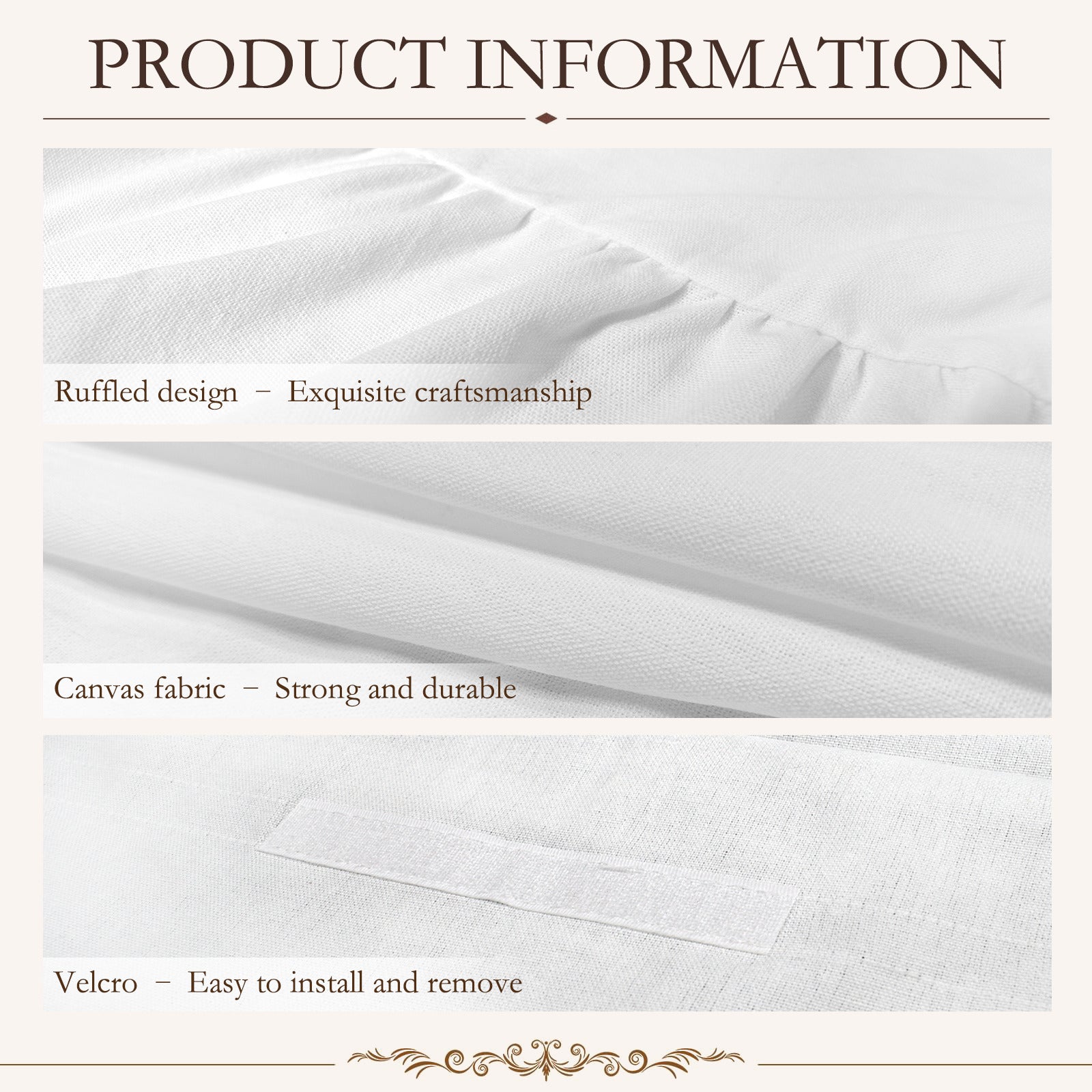 Heritage Revival Quilt Design Oven Curtain