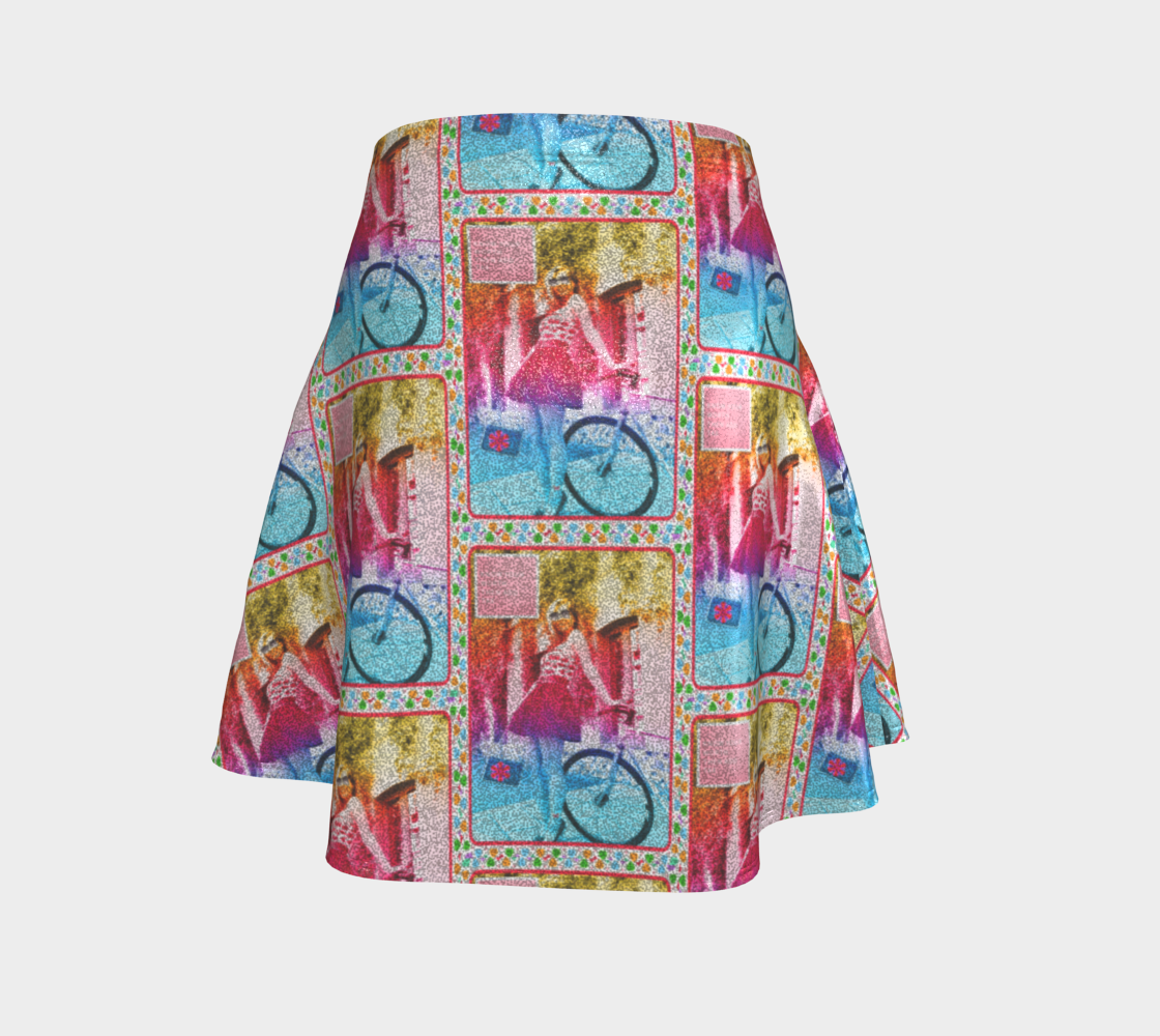 Know Your Worth Then Charge Taxes Flared Skirt