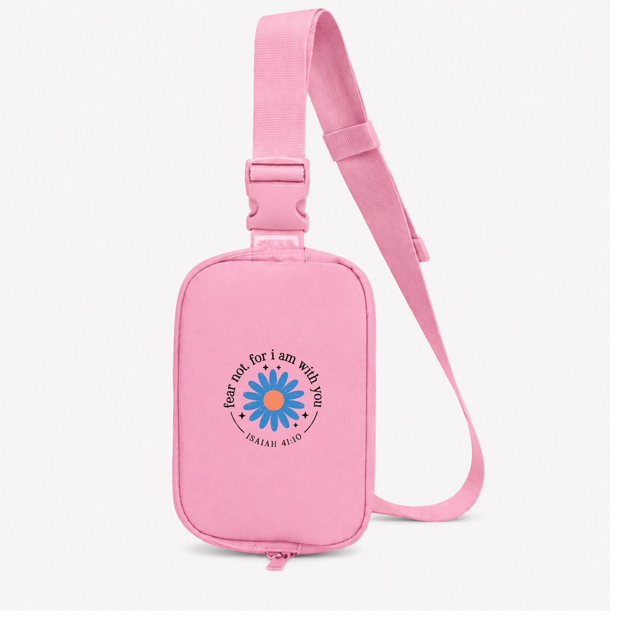 Fear Not Faith Based Comfort Colors Explorer Sling Bag