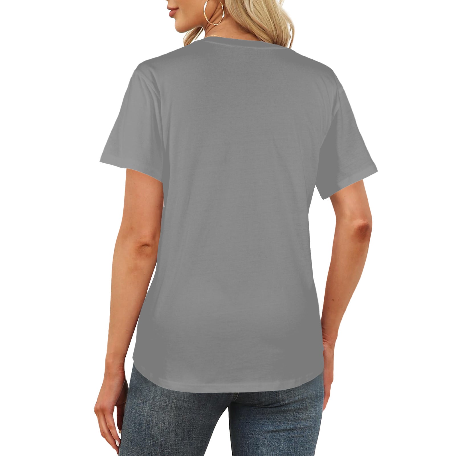 On The Naughty List Classic Grey Women's T-Shirt (Made in USA)