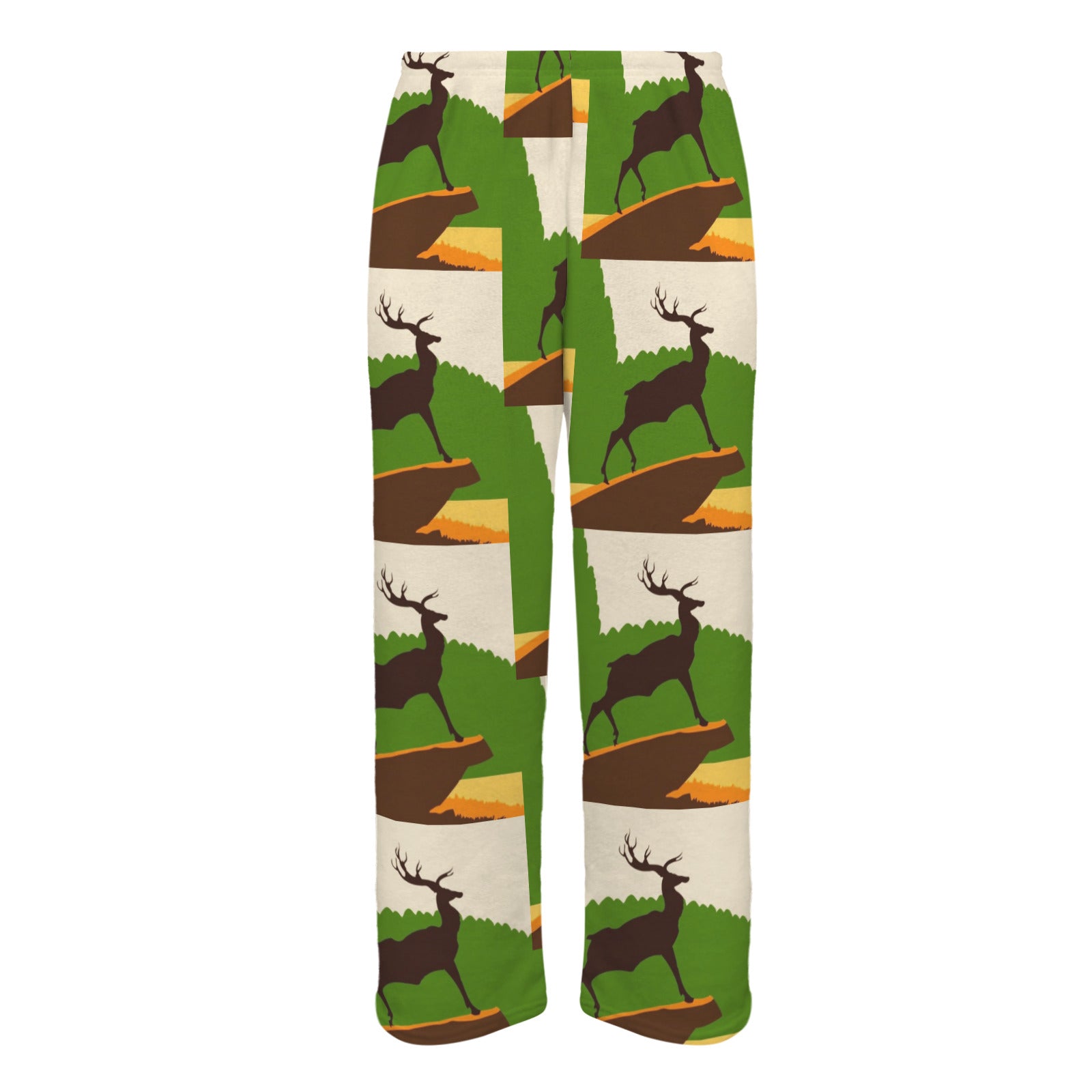 Wild Buck Men's Flannel Pajama Trousers (Made in the USA)