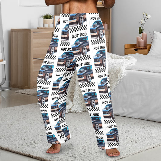 Men's Hot Rod Muscle Car Pajama Pants (Made in USA)