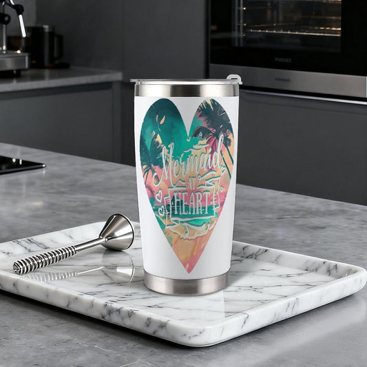 Mermaid at Heart 20oz Stainless Steel Travel Mug