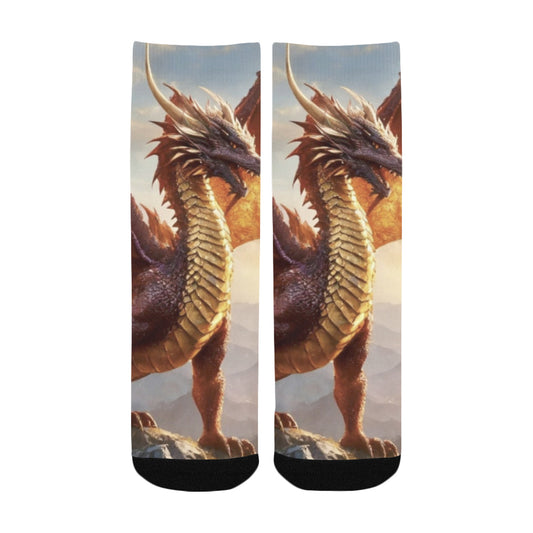 Game of Dragons Custom Socks for Kids