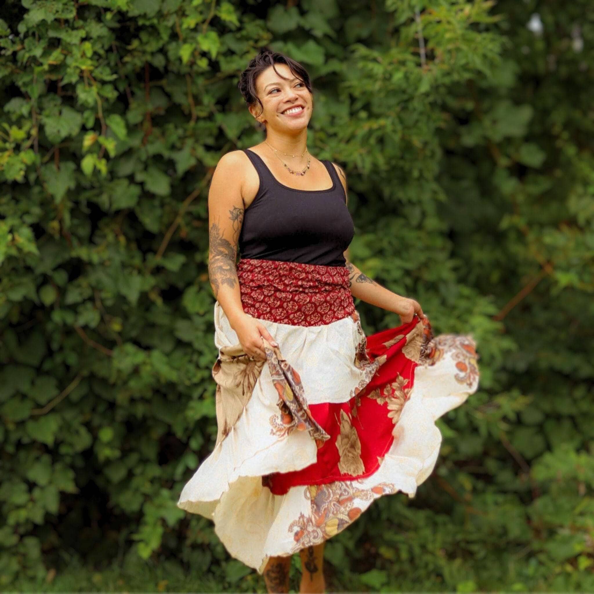 Sedona Colorful Patchwork Dress