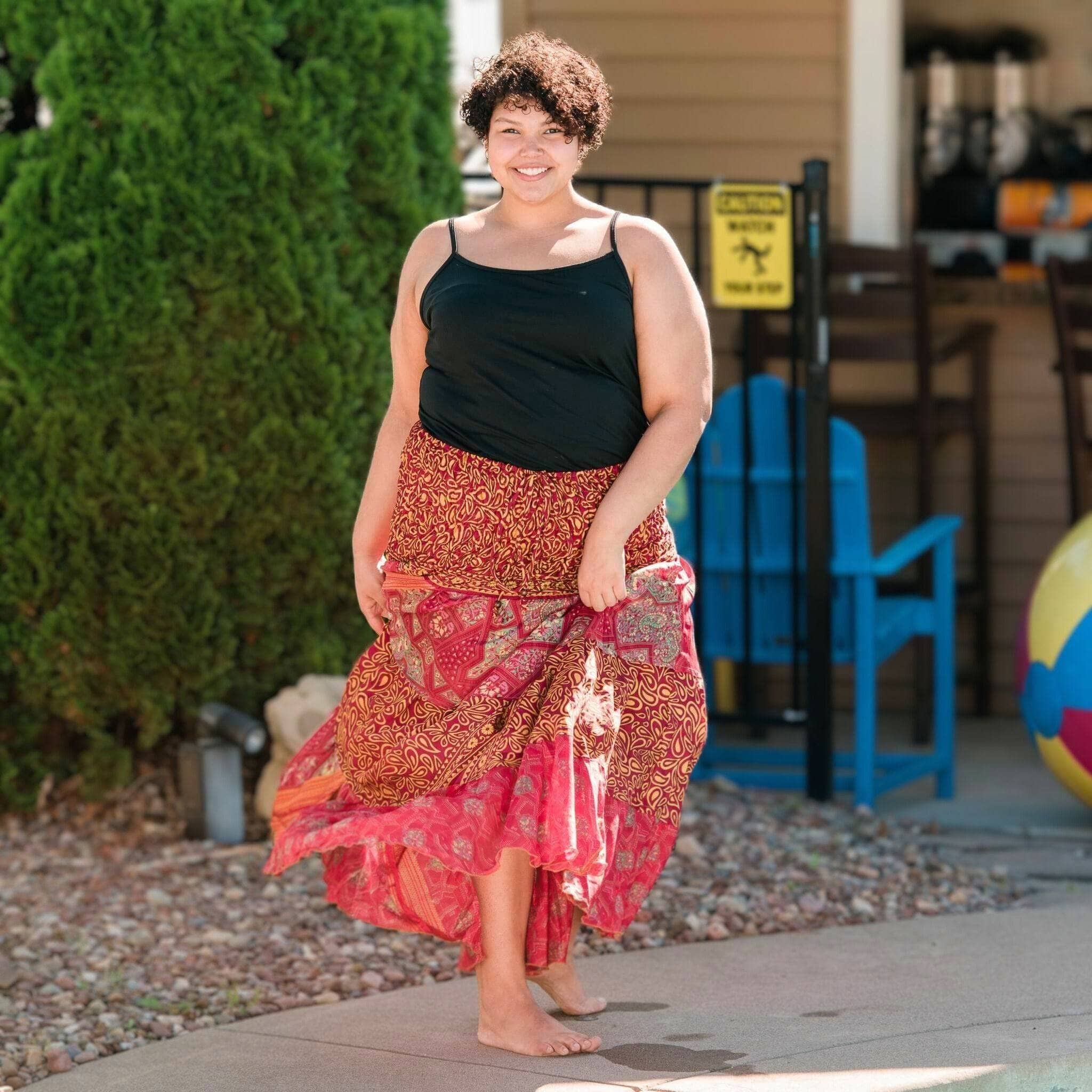 Sedona Colorful Patchwork Dress
