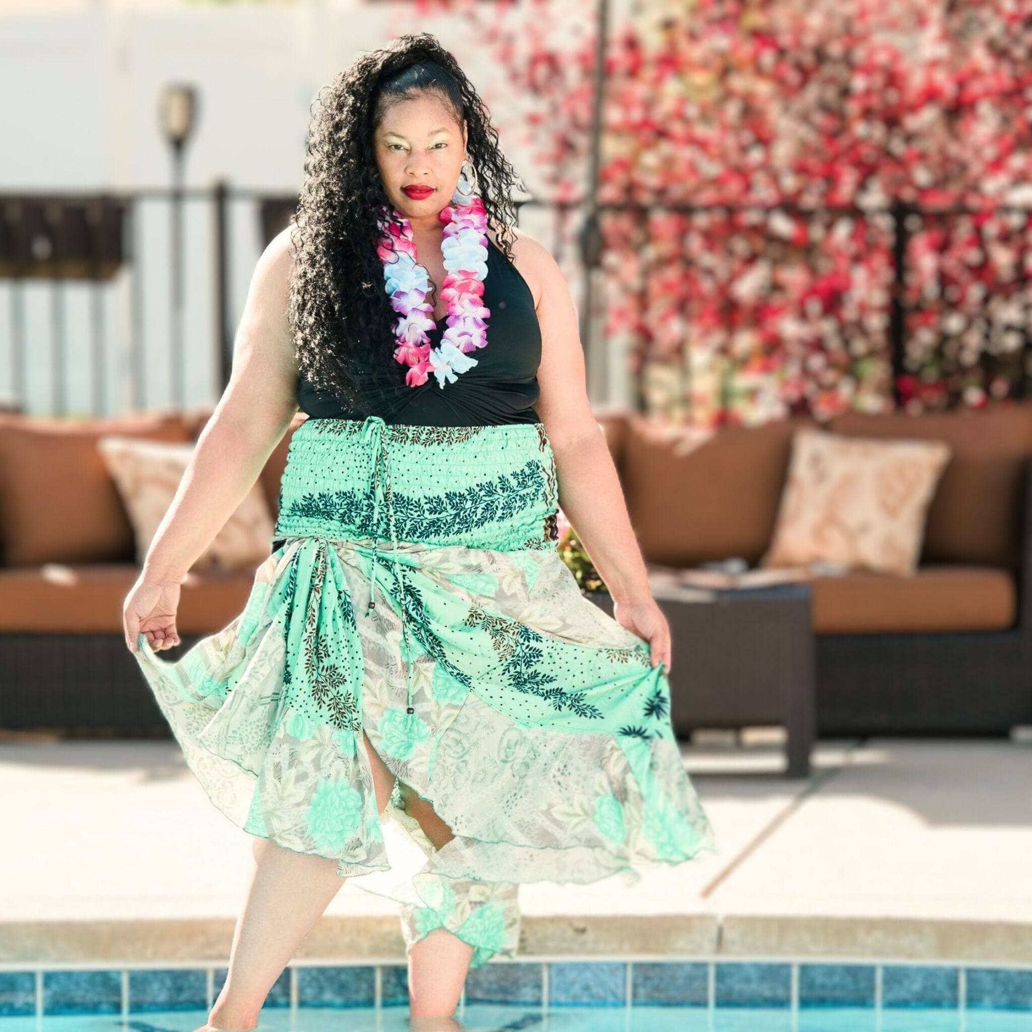 Sedona Colorful Patchwork Dress