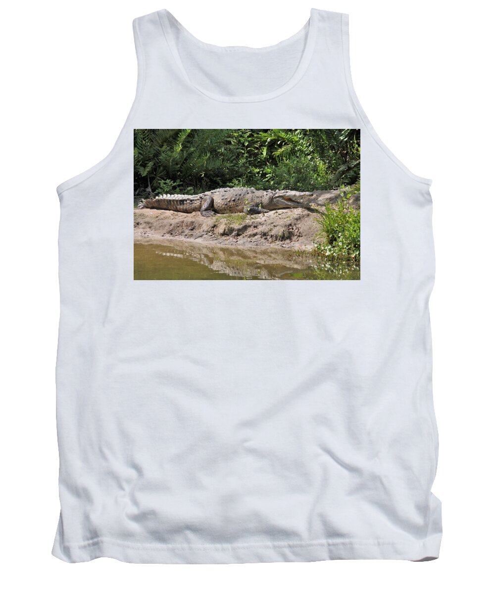 Crocodile by the Riverside - Tank Top