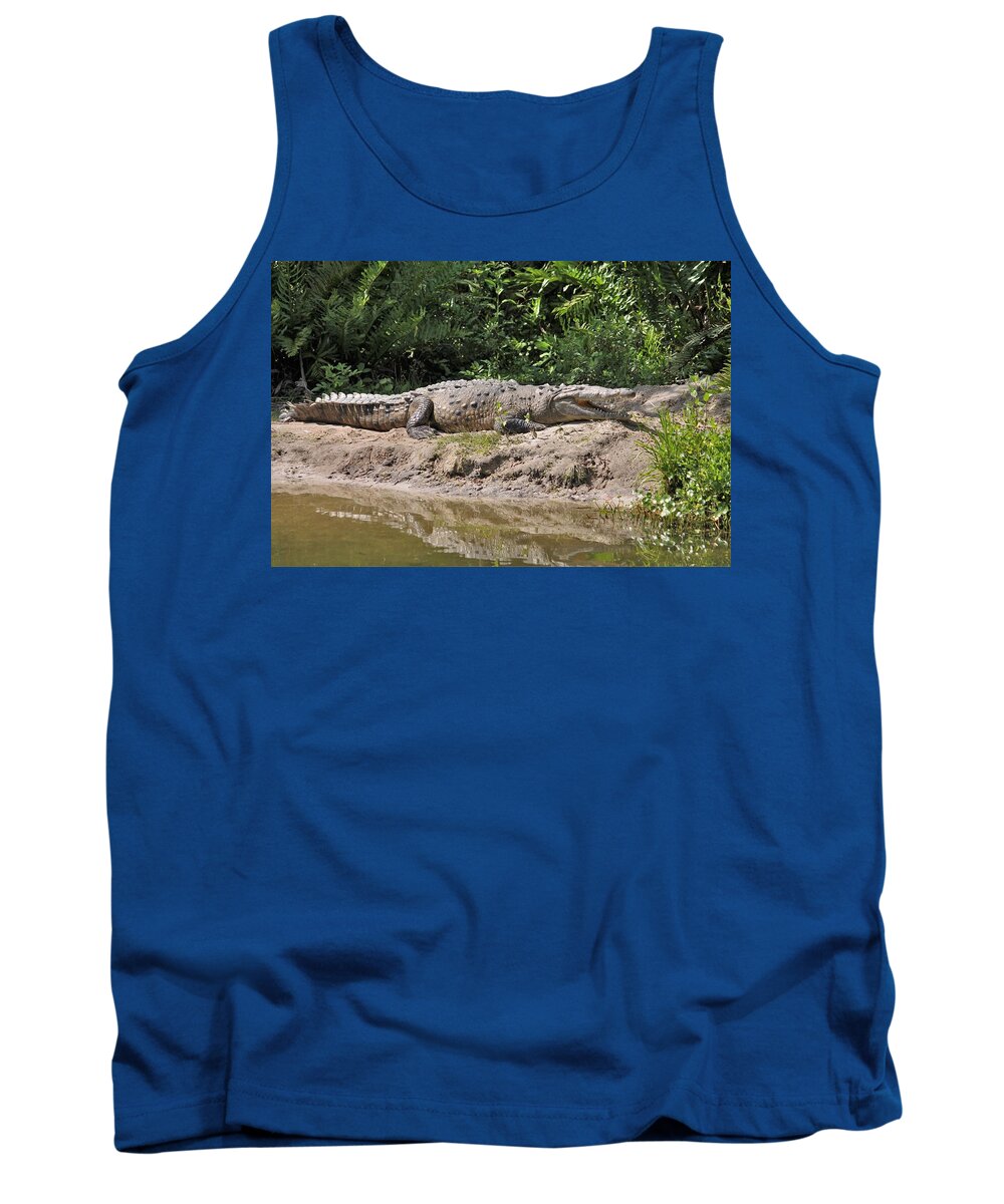 Crocodile by the Riverside - Tank Top