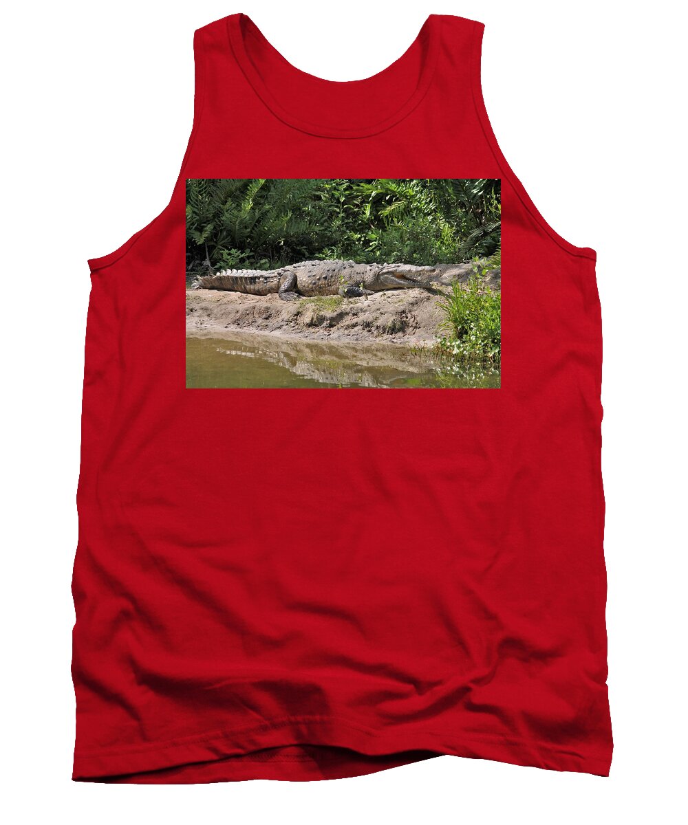 Crocodile by the Riverside - Tank Top