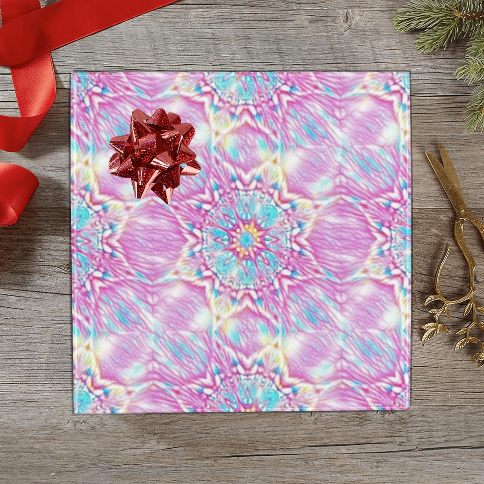 Pastel Pink Design Gift Wrapping Paper 58