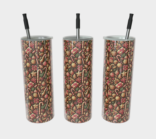 Merry Christmas Candy & Treats 20 oz Tumbler