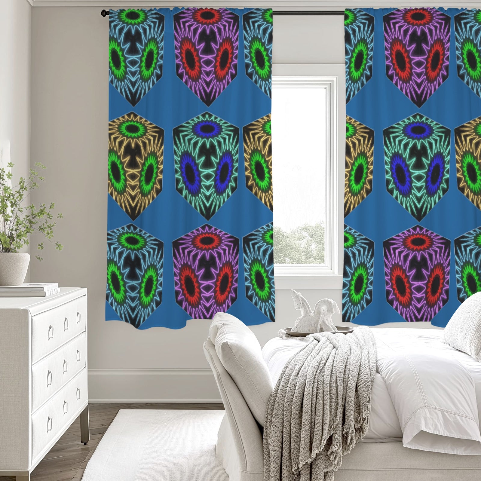 Colorful Cubes Bedroom Decor Mix & Match Bundle