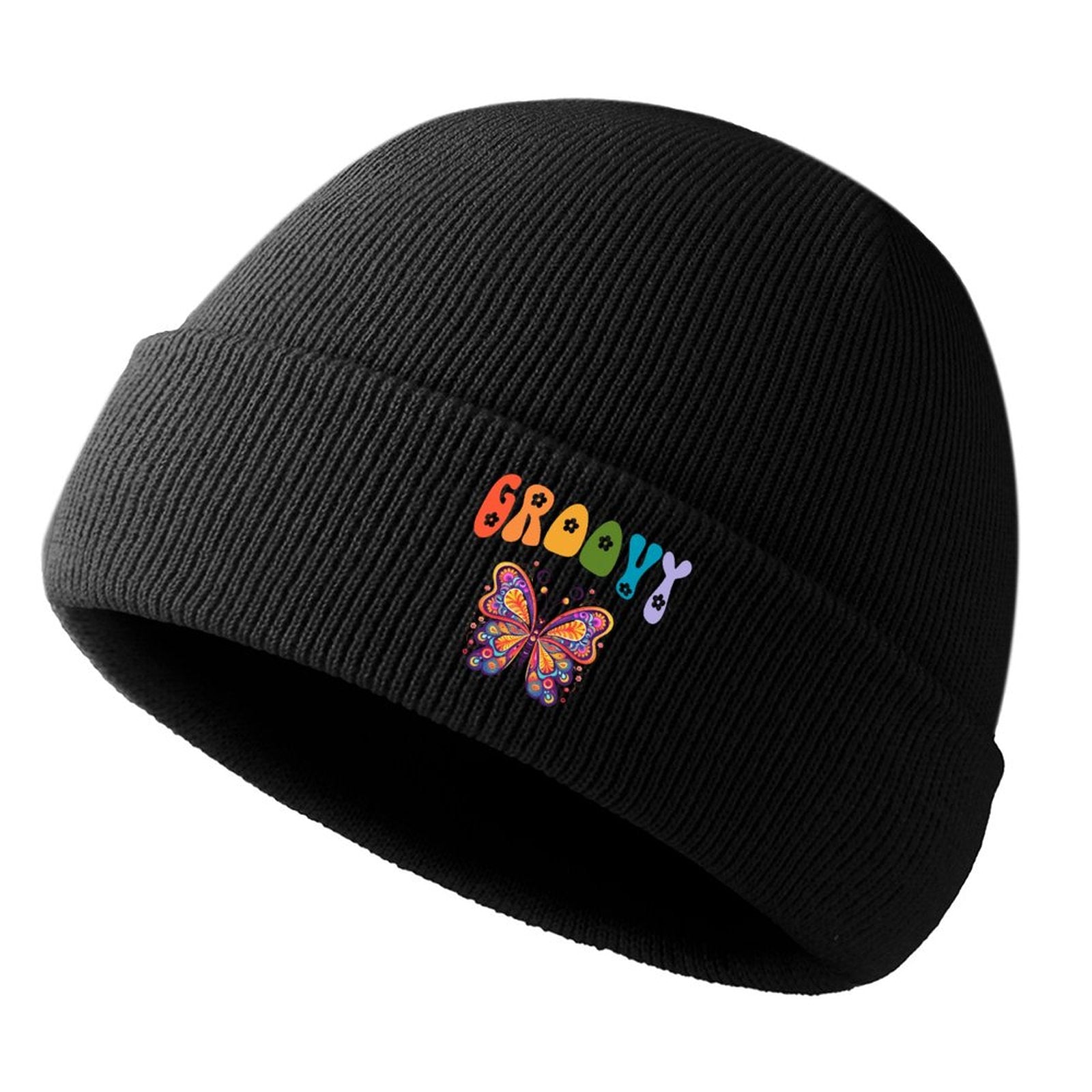 DTF 300gsm Knit Warm Winter Hats(Front Printing)