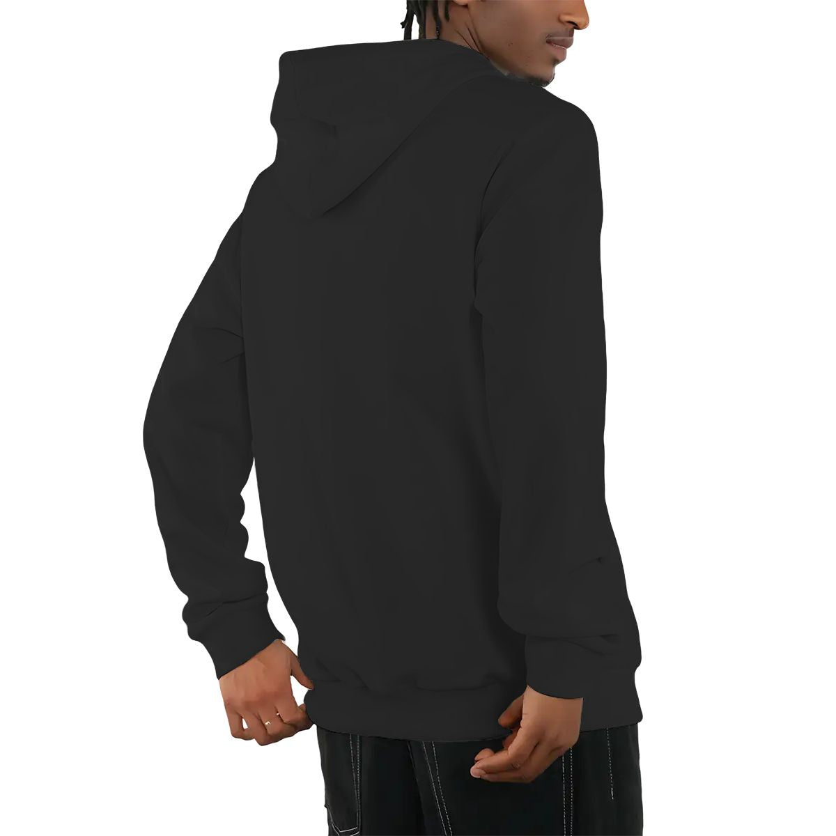 Halloween Spooky Season Unisex Fleece Hoodie with Drawstring