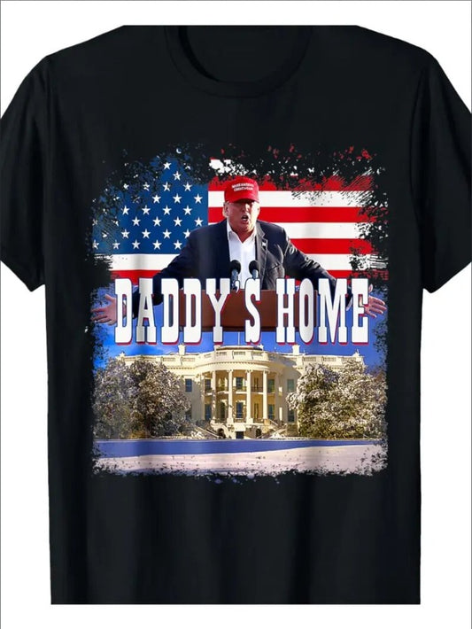 Men's Trump Daddy's Home Short Sleeve Graphic T-shirt