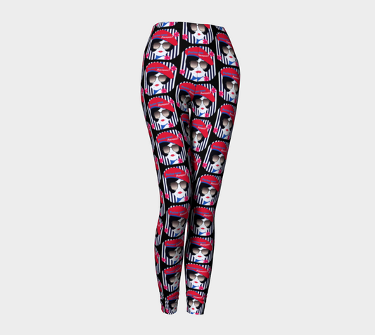 Parlez-vous Francais? French Girl Leggings