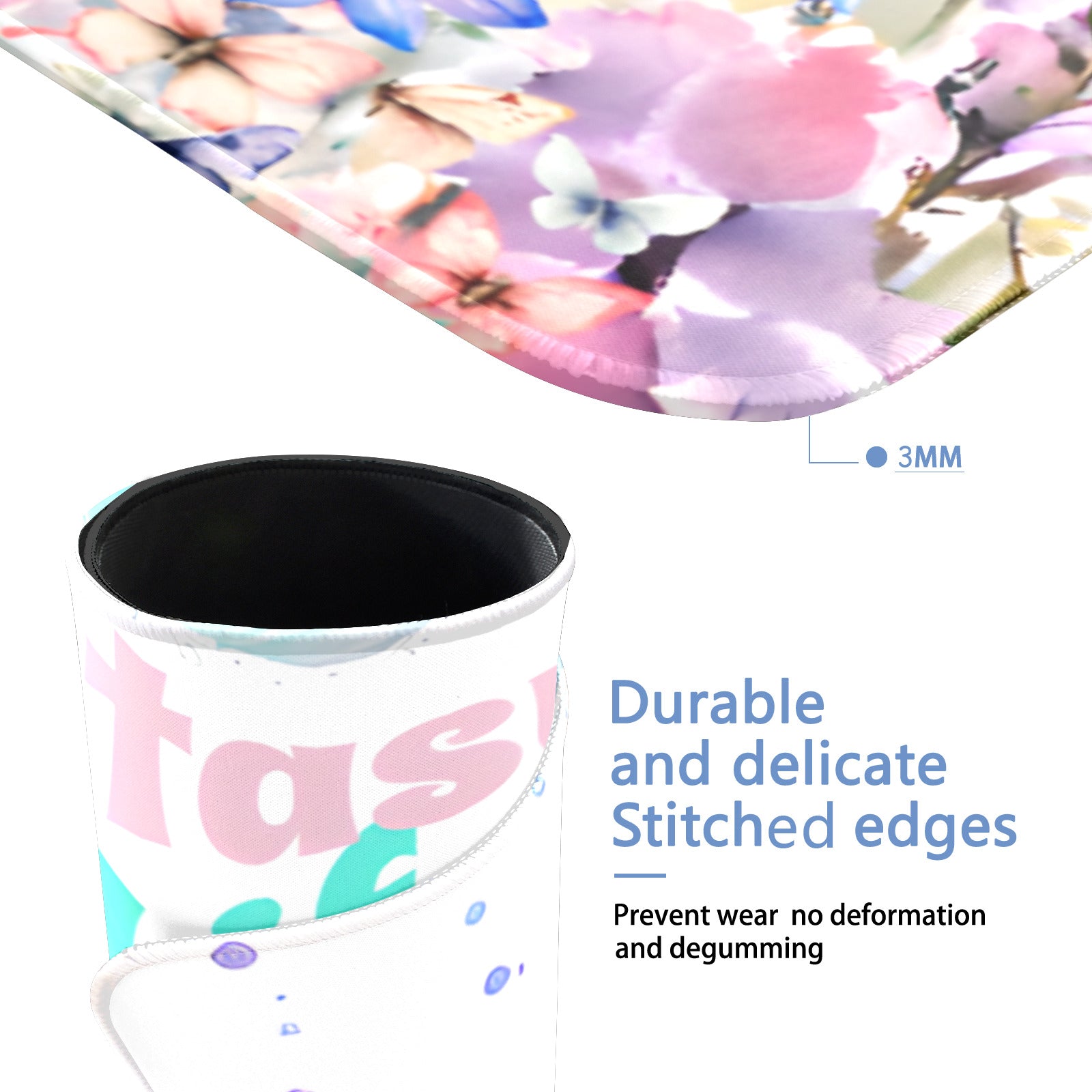 Fantasy Life Custom Rectangle Mousepad with Stitched Edges | 23.6