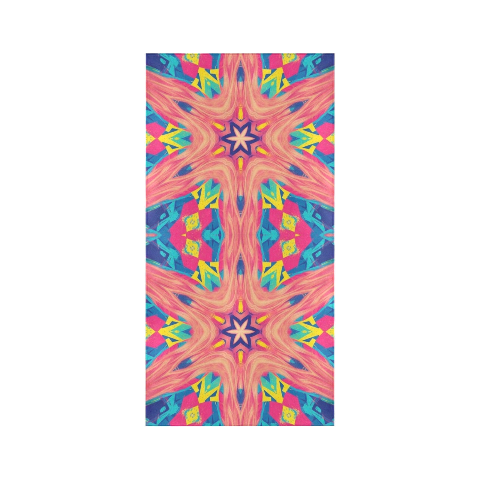 Muted Colorful Star Beach Towel - 30
