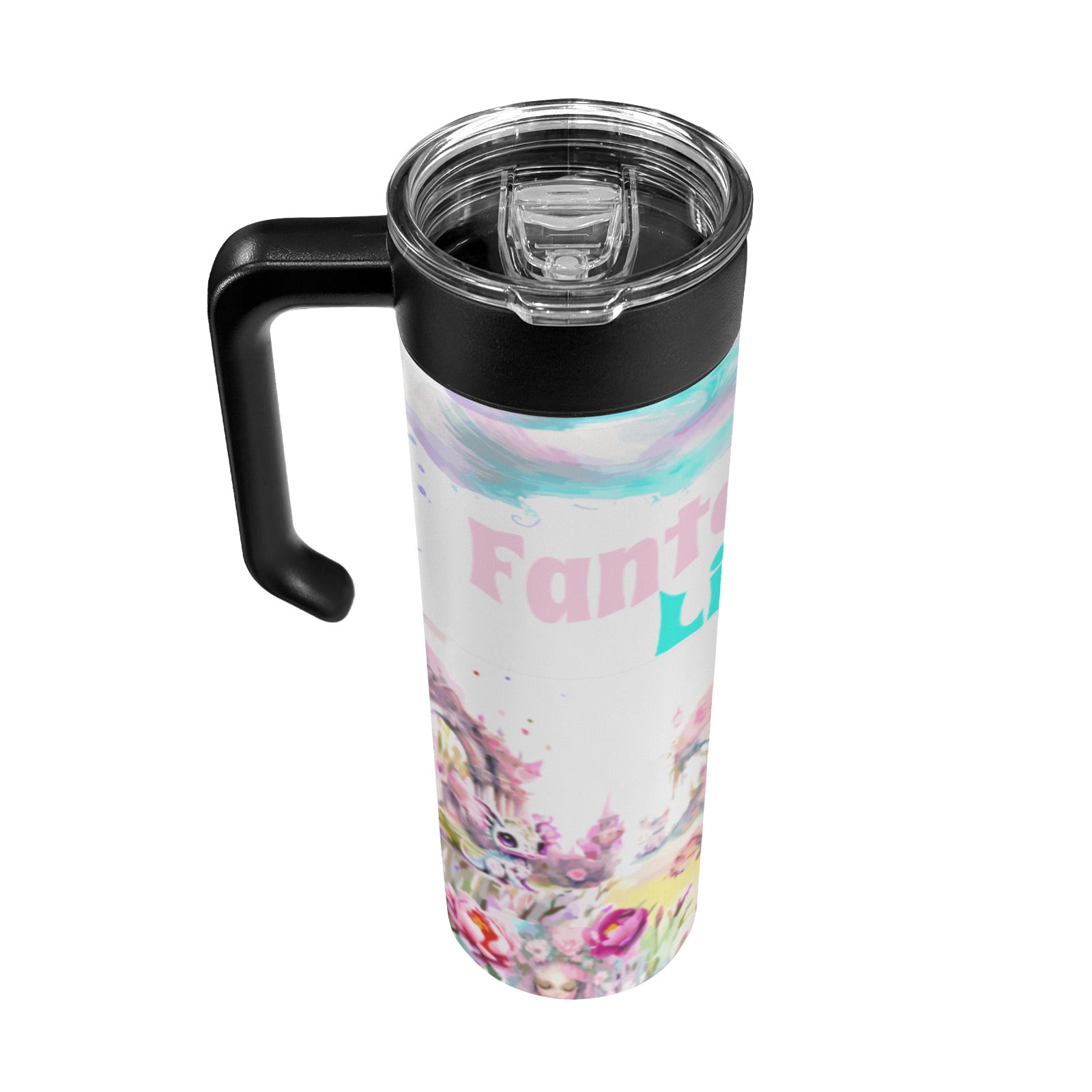Fantasy Life 20 oz Insulated Water Bottle with Handle | Ships from USA