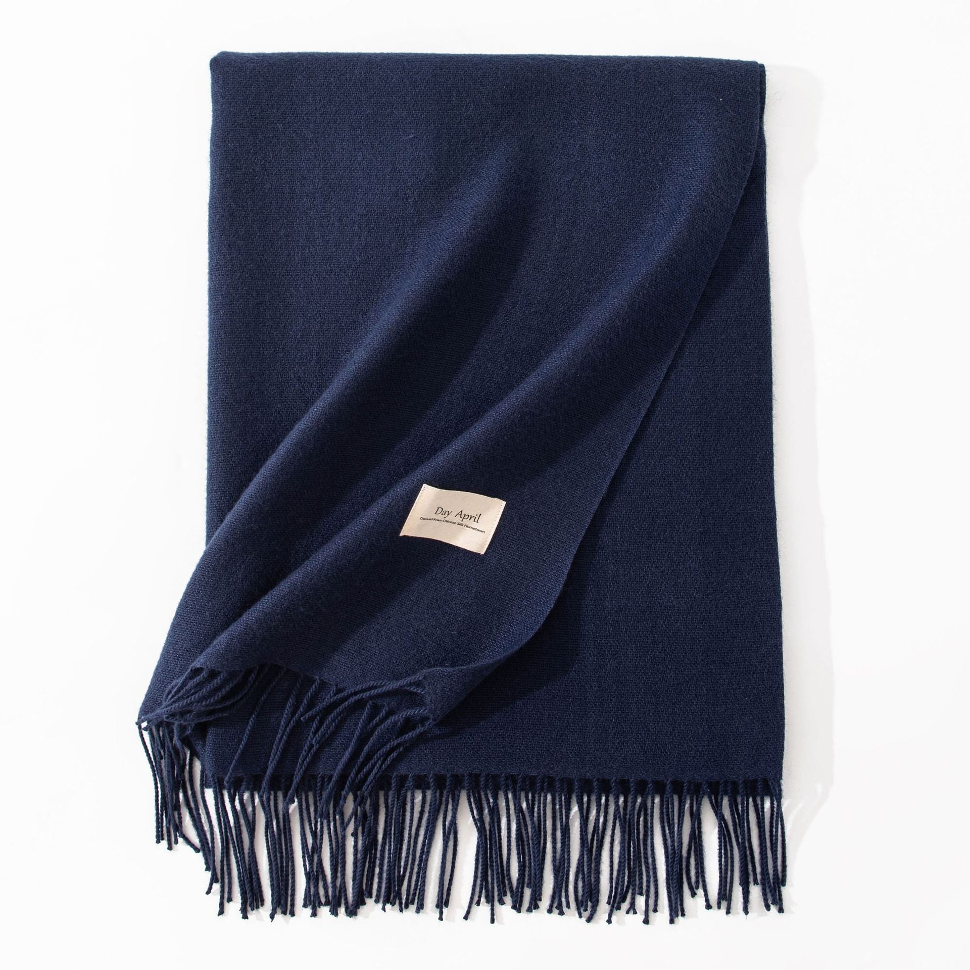 Women's Pure Color Faux Cashmere Winter Scarf