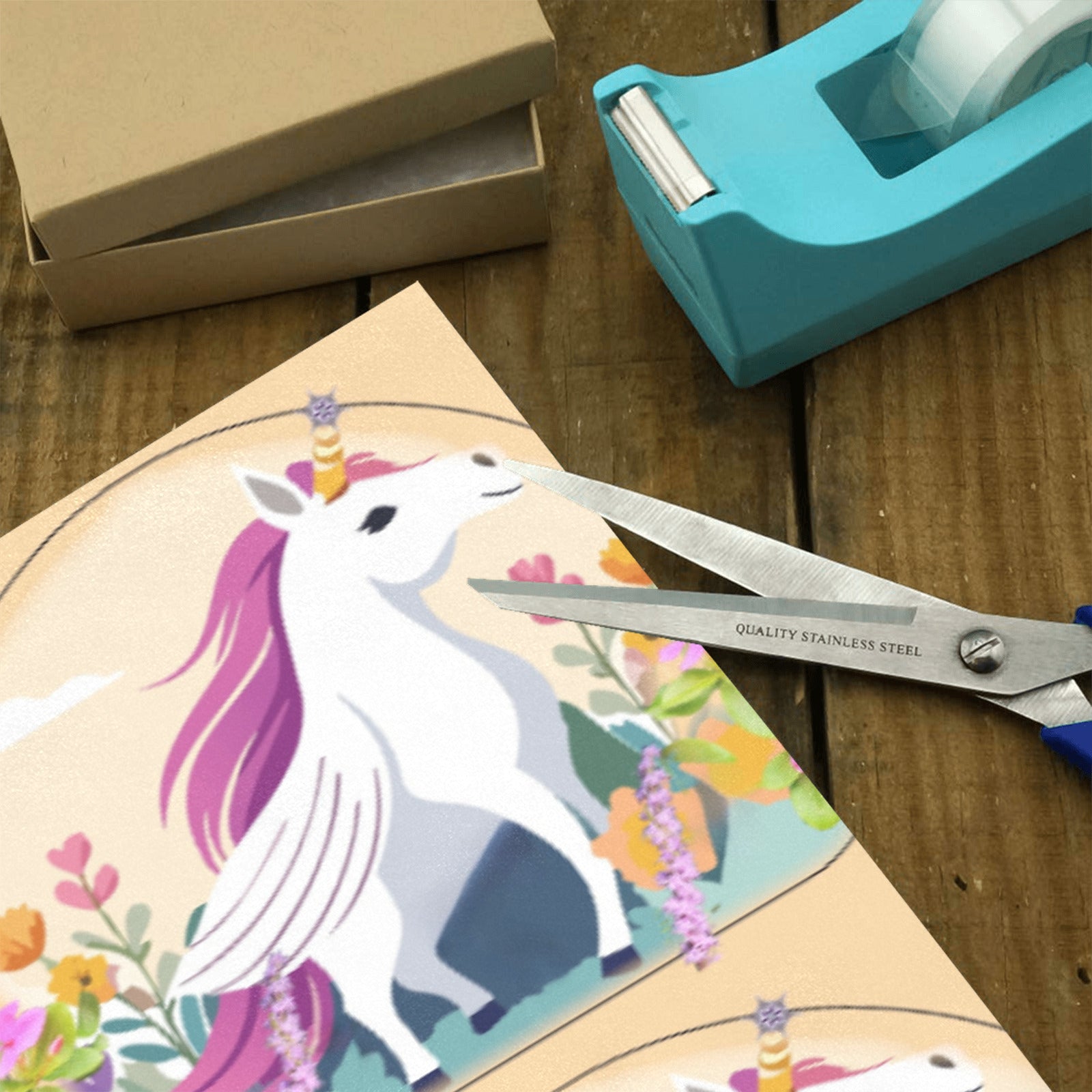 Unicorn with Wings Gift Wrapping Paper 58