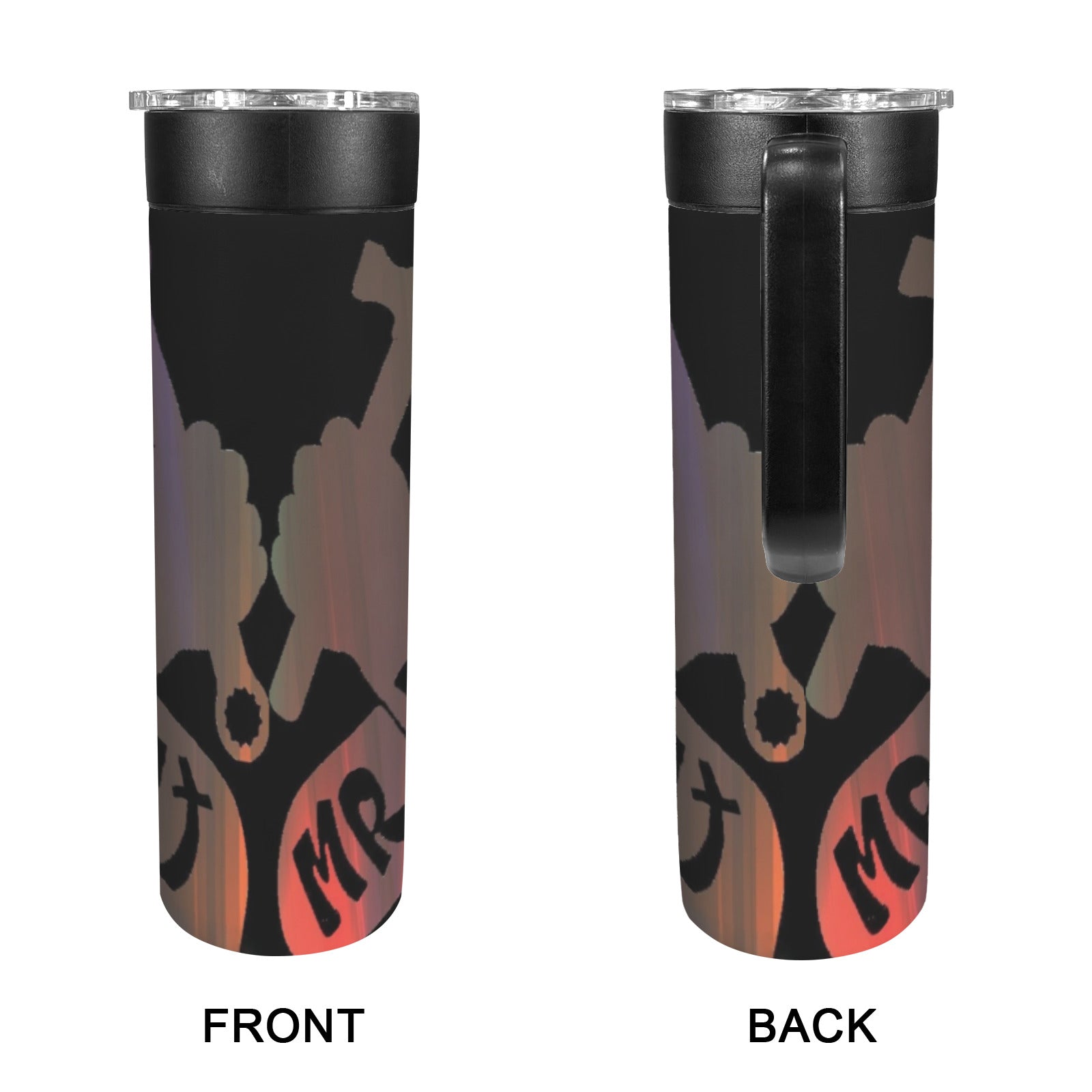 Mr Fix It 20oz Insulated Water Bottle with Screw On Handle