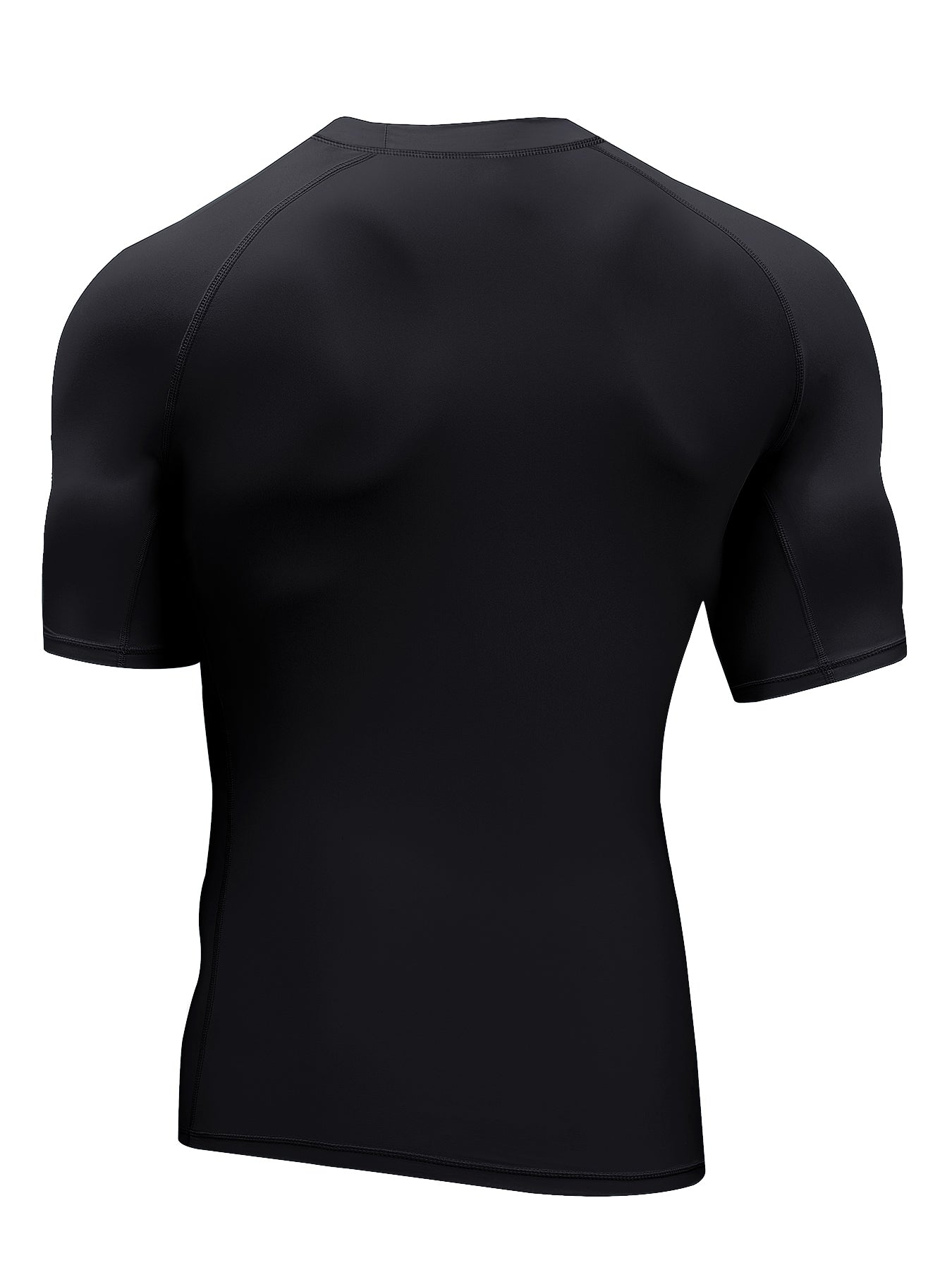 Ethereal Wolf in the Moonlight Men's Short-Sleeve Surfing Top (Front Printing)