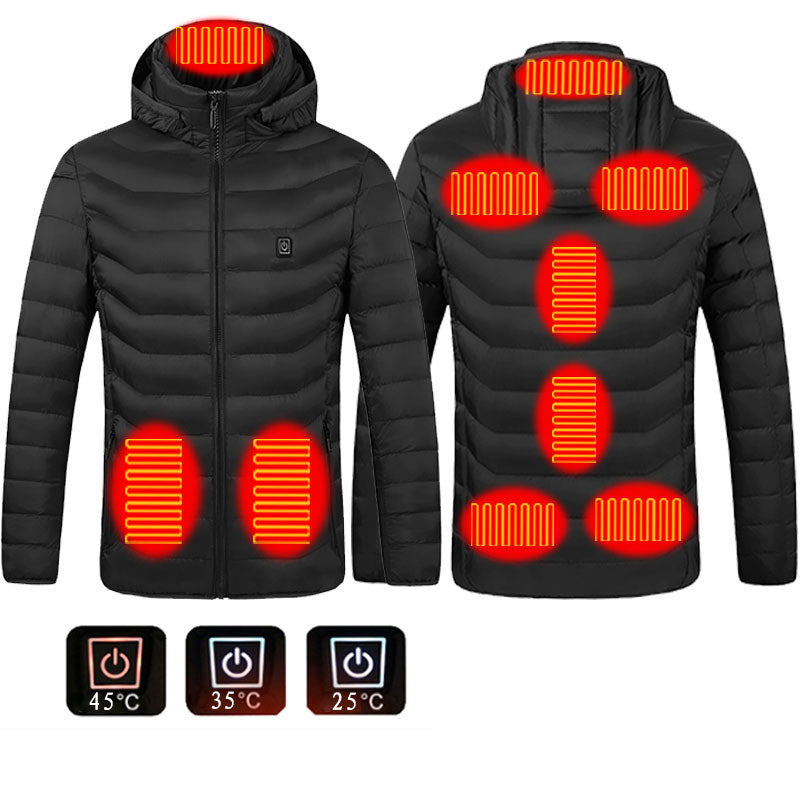 Men's USB Electric Heated Thermal Winter Coat