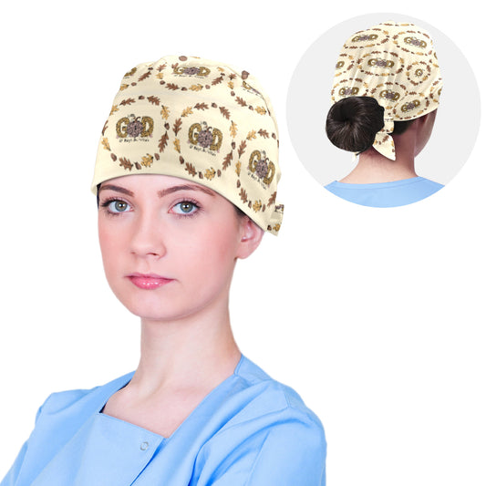 With God All Things Are Possible Medical Scrub Cap (Made in USA)