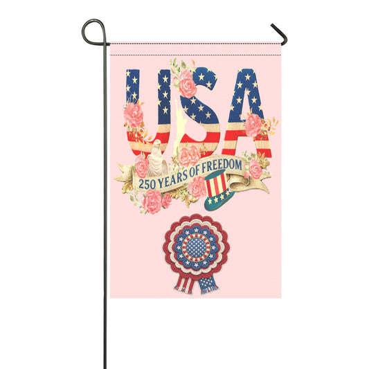 USA 250 Years Garden Flag 12‘’x18‘’(Twin Sides)