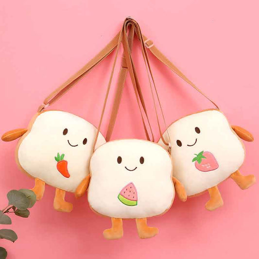 Cute Fun Fruity Crossbody Plush Bag
